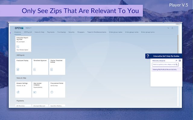 Ziplyne Demo Player Hybrid  from Chrome web store to be run with OffiDocs Chromium online