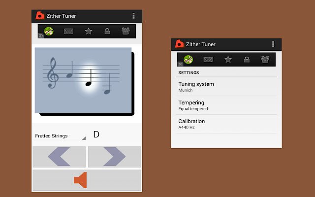 Zither Tuner  from Chrome web store to be run with OffiDocs Chromium online
