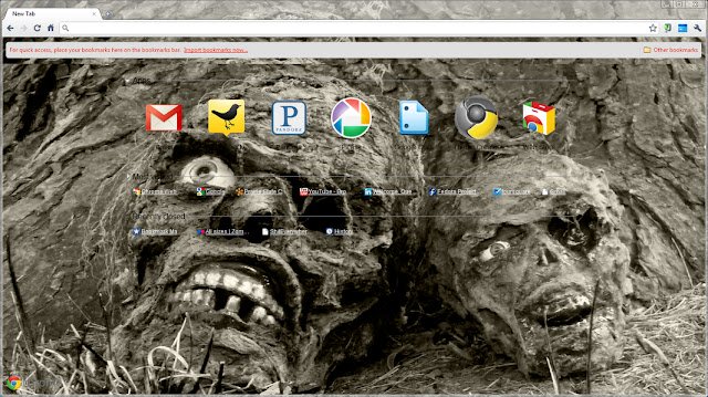 Zombie Heads de la tienda web de Chrome se ejecutará con OffiDocs Chromium en línea