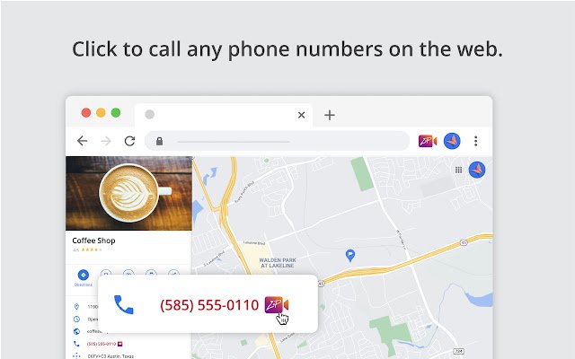 ZP Click 2 Call Automated VRS Dialing desde Chrome web store para ejecutarse con OffiDocs Chromium en línea