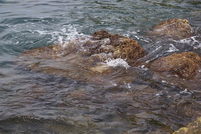 Gratis download Sea Onda Rocks - gratis foto of afbeelding om te bewerken met GIMP online afbeeldingseditor