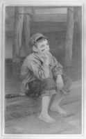 Free download Seated Boy Smoking a Cigar free photo or picture to be edited with GIMP online image editor