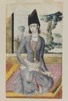 Free download Seated Qajar Prince free photo or picture to be edited with GIMP online image editor