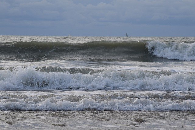 Free download sea turbulent sea epicontinental sea free picture to be edited with GIMP free online image editor