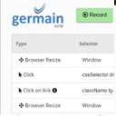 Selenium Click Recorder (RPA bot)  screen for extension Chrome web store in OffiDocs Chromium