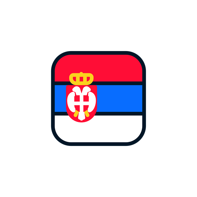 Free download Serbia Icon Flag -  free illustration to be edited with GIMP free online image editor