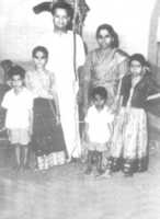 Free download Seshendra Sharma with wife and children:1962 free photo or picture to be edited with GIMP online image editor