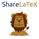 ShareLaTeX  screen for extension Chrome web store in OffiDocs Chromium