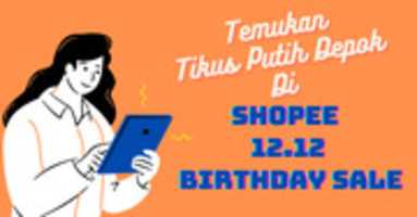 Free download Shopee 12.12 Birthday Sale free photo or picture to be edited with GIMP online image editor