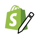 Shopify Edit Button  screen for extension Chrome web store in OffiDocs Chromium