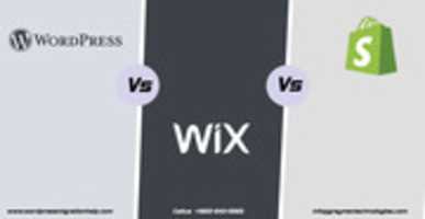 Free download Shopify Vs WordPress Vs Wix free photo or picture to be edited with GIMP online image editor