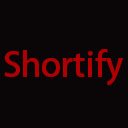 Shortify  screen for extension Chrome web store in OffiDocs Chromium