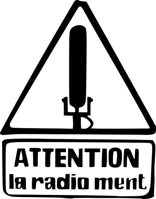 Free download Sign Radio Caution - Free vector graphic on Pixabay free illustration to be edited with GIMP free online image editor