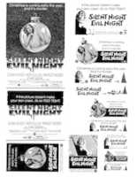 Free download Silent Night Evil Night Ad Sheet free photo or picture to be edited with GIMP online image editor