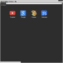 Simple Dark Grayscale  screen for extension Chrome web store in OffiDocs Chromium