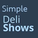 simple delishows  screen for extension Chrome web store in OffiDocs Chromium