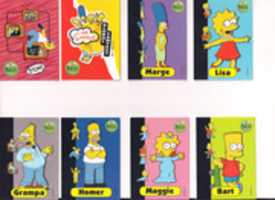 Free download Simpsons cards free photo or picture to be edited with GIMP online image editor