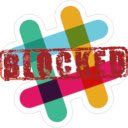 Slack Blocker  screen for extension Chrome web store in OffiDocs Chromium