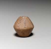 Free download Small terracotta biconical spindle-whorl free photo or picture to be edited with GIMP online image editor