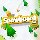 Snowboard Ski Game  screen for extension Chrome web store in OffiDocs Chromium