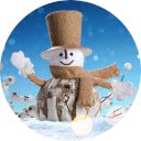 Snowman Wallpaper  screen for extension Chrome web store in OffiDocs Chromium