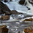 Snowy Waterfall HD Nature  screen for extension Chrome web store in OffiDocs Chromium