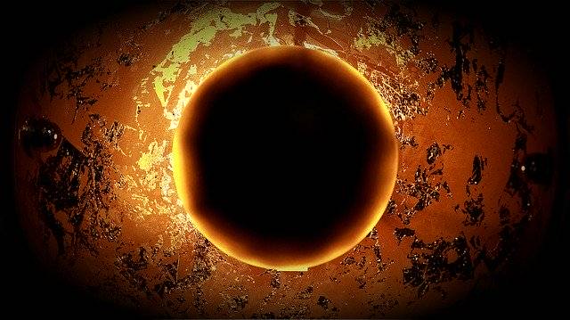 تنزيل مجاني لـ Solar Eclipse Lunar - رسم توضيحي مجاني ليتم تحريره باستخدام محرر الصور المجاني عبر الإنترنت GIMP