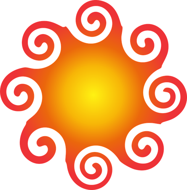 Free download Sol Summer Heat - Free vector graphic on Pixabay free illustration to be edited with GIMP free online image editor