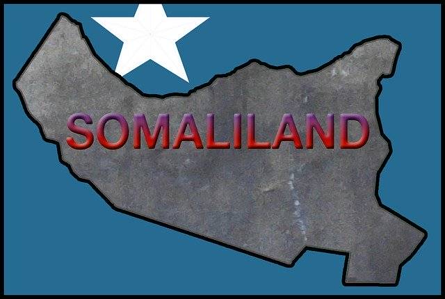 Gratis download Somalië Somaliland Kaart Van - gratis illustratie om te bewerken met GIMP gratis online beeldbewerker