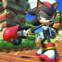 Sonic Forces | Shadow the Hedgehog DLC  screen for extension Chrome web store in OffiDocs Chromium