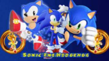 Free download Sonic The Hedgehog Fan Wallpaper free photo or picture to be edited with GIMP online image editor