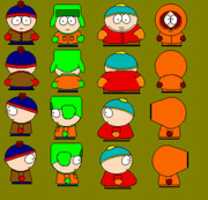 Free download South Park Sprites free photo or picture to be edited with GIMP online image editor