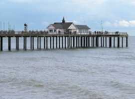 Free download Southwold Pier free photo or picture to be edited with GIMP online image editor