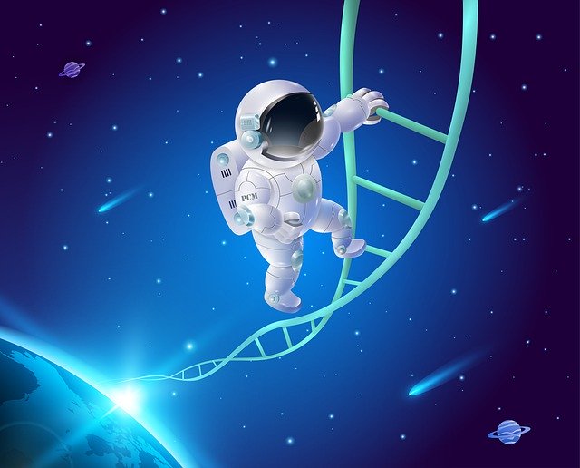 Kostenloser Download Space Dna Earth - kostenlose Illustration zur Bearbeitung mit dem kostenlosen Online-Bildeditor GIMP