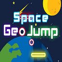 Space Geo Jump-Bildschirm für den Erweiterungs-Chrome-Webshop in OffiDocs Chromium