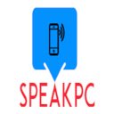 SpeakPC  screen for extension Chrome web store in OffiDocs Chromium