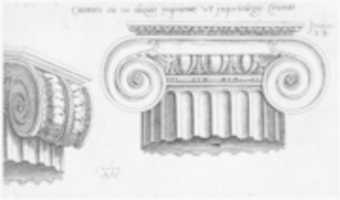 Free download Speculum Romanae Magnificentiae: Ionic Capital free photo or picture to be edited with GIMP online image editor