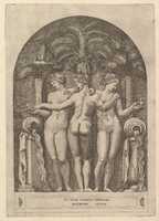 Free download Speculum Romanae Magnificentiae: The Three Graces free photo or picture to be edited with GIMP online image editor