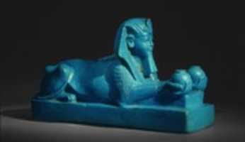 Free download Sphinx of Amenhotep III, possibly from a Model of a Temple free photo or picture to be edited with GIMP online image editor