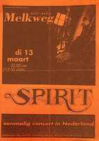 Free download Spirit 1990 03 13, Amsterdam, Flyer free photo or picture to be edited with GIMP online image editor