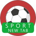 Sport New Tab  screen for extension Chrome web store in OffiDocs Chromium