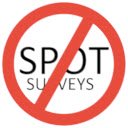 SPOT Survey Blocker  screen for extension Chrome web store in OffiDocs Chromium