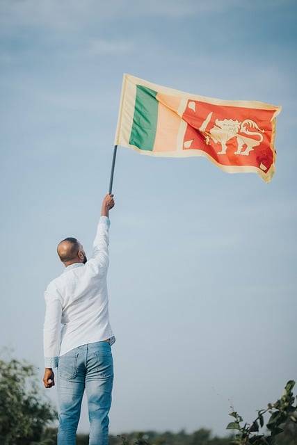 Téléchargement gratuit du drapeau national du Sri Lanka image gratuite à éditer avec l'éditeur d'images en ligne gratuit GIMP