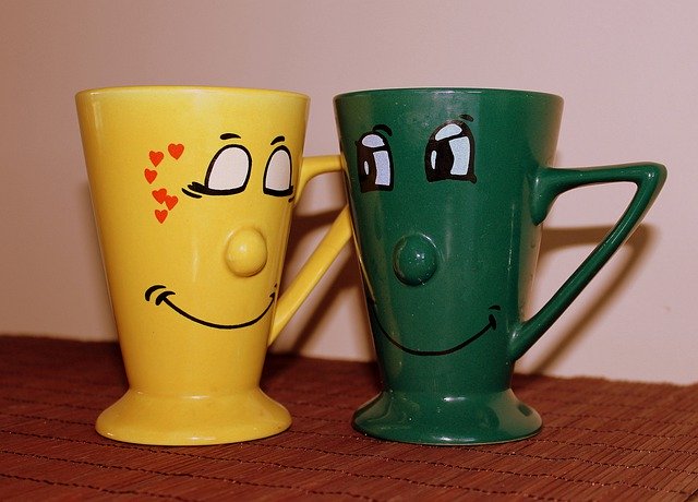 Free download stakanchiks couple drink mug free picture to be edited with GIMP free online image editor