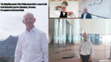 Free download Stan Lees Superhuman Super Brain Mind Force In The Elbphilharmonie free photo or picture to be edited with GIMP online image editor