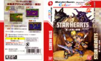 Free download Star Hearts Wonderswan Color Box Art free photo or picture to be edited with GIMP online image editor