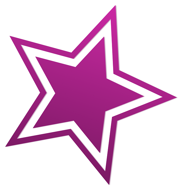 Free download Star Pink -  free illustration to be edited with GIMP free online image editor