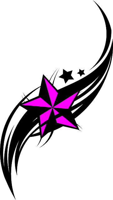 Free download Star Tattoo - Free vector graphic on Pixabay free illustration to be edited with GIMP free online image editor