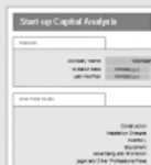 Download grátis Start-up Capital Analsyis modelo Microsoft Word, Excel ou Powerpoint gratuito para ser editado com LibreOffice online ou OpenOffice Desktop online