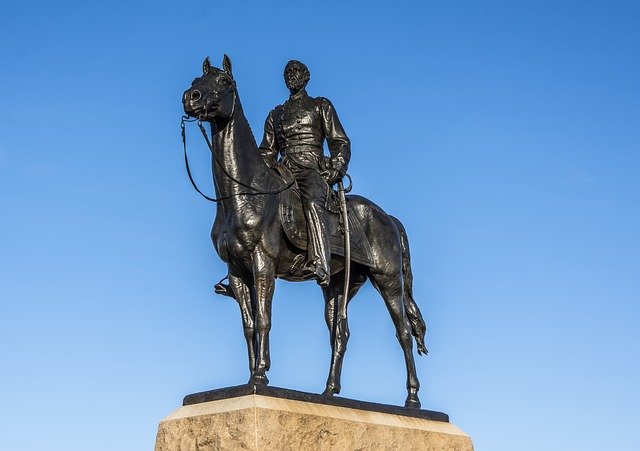 ດາວ​ໂຫຼດ​ຟຣີ Statue Horse Civil War - ຮູບ​ພາບ​ຟຣີ​ຫຼື​ຮູບ​ພາບ​ທີ່​ຈະ​ໄດ້​ຮັບ​ການ​ແກ້​ໄຂ​ກັບ GIMP ອອນ​ໄລ​ນ​໌​ບັນ​ນາ​ທິ​ການ​ຮູບ​ພາບ​